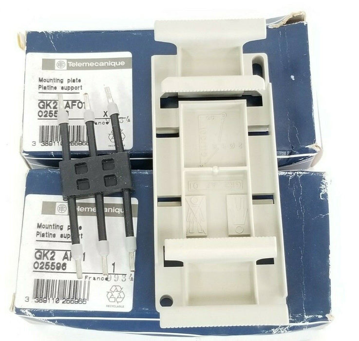 LOT OF 5 NIB TELEMECANIQUE GK2AF01 MOUNTING PLATES 025596