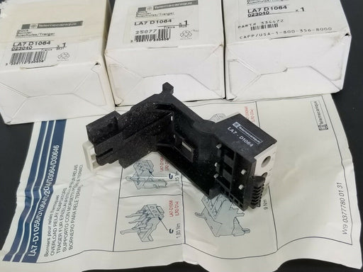 LOT OF 3 NIB TELEMECANIQUE LA7D1064 BLOCKS LA7 D1064