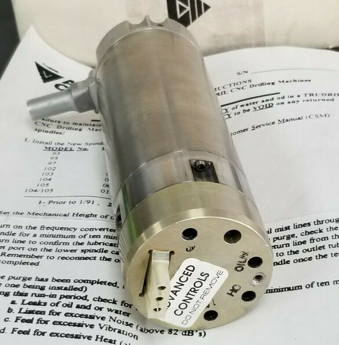 NIB ADVANCED CONTROLS 18630-108R CNC SPINDLE 3/8'' ORIFICE 18630-108 18630108R