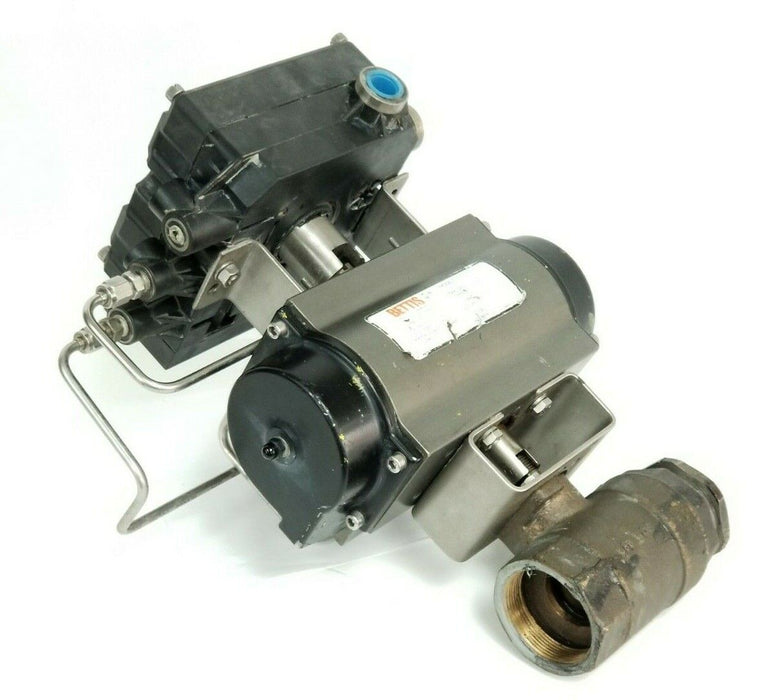 VRC VE700 LOW VOLT POSITIONER W/ BETTIS RPO-1000 SR4 ACTUATOR 120PSI 2'' IN.