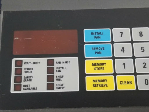 KARDEX / REMSTAR 6001470-000 REPLACEMENT KEYPAD 6001470000 (FOR PARTS)