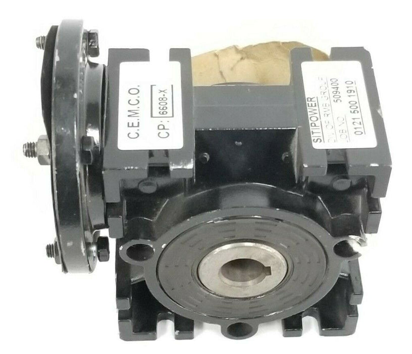 SITI MI-30-F8 CEMCO GEARBOX / SPEED REDUCER, 10:1 RAPP / RATIO, CA-B0, M1-30-F8