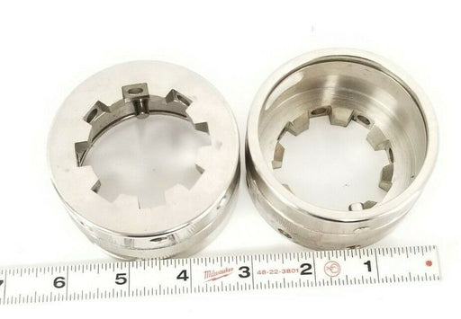 LOT OF 2 CONSOLIDATED 20020C-NP2 BAYONET COLLARS 2-5/8'' IN. ID 1-3/4'' IN. T-T