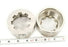 LOT OF 2 CONSOLIDATED 20020C-NP2 BAYONET COLLARS 2-5/8'' IN. ID 1-3/4'' IN. T-T