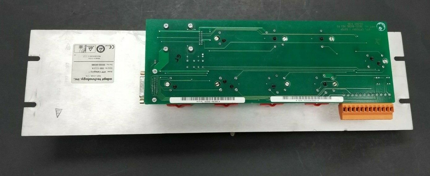 ADEPT TECHNOLOGY, INC VFP CATEGORY 1 CONTROL PANEL P/N: 30332-00385