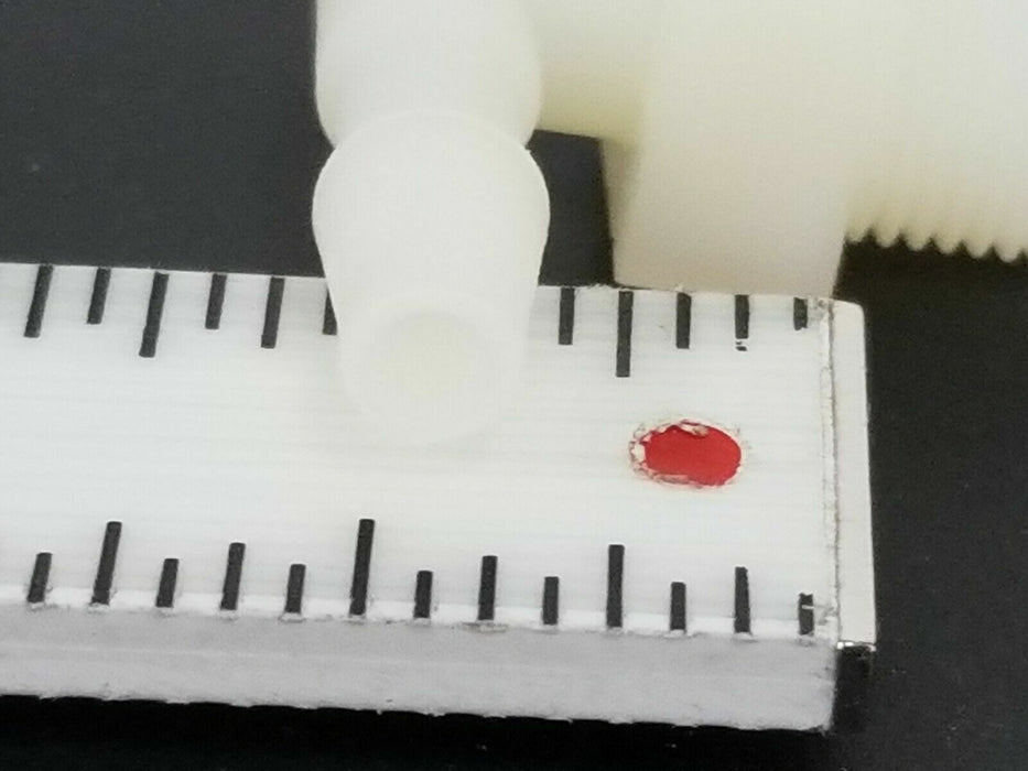 LOT OF 20 NEW GENERIC 3/8'' IN THREADED ELBOW VALVES 10MM TUBE CONNECTOR