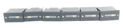 LOT OF 6 GERMANY 604 COUNTER MODULES 97-127VAC 60HZ