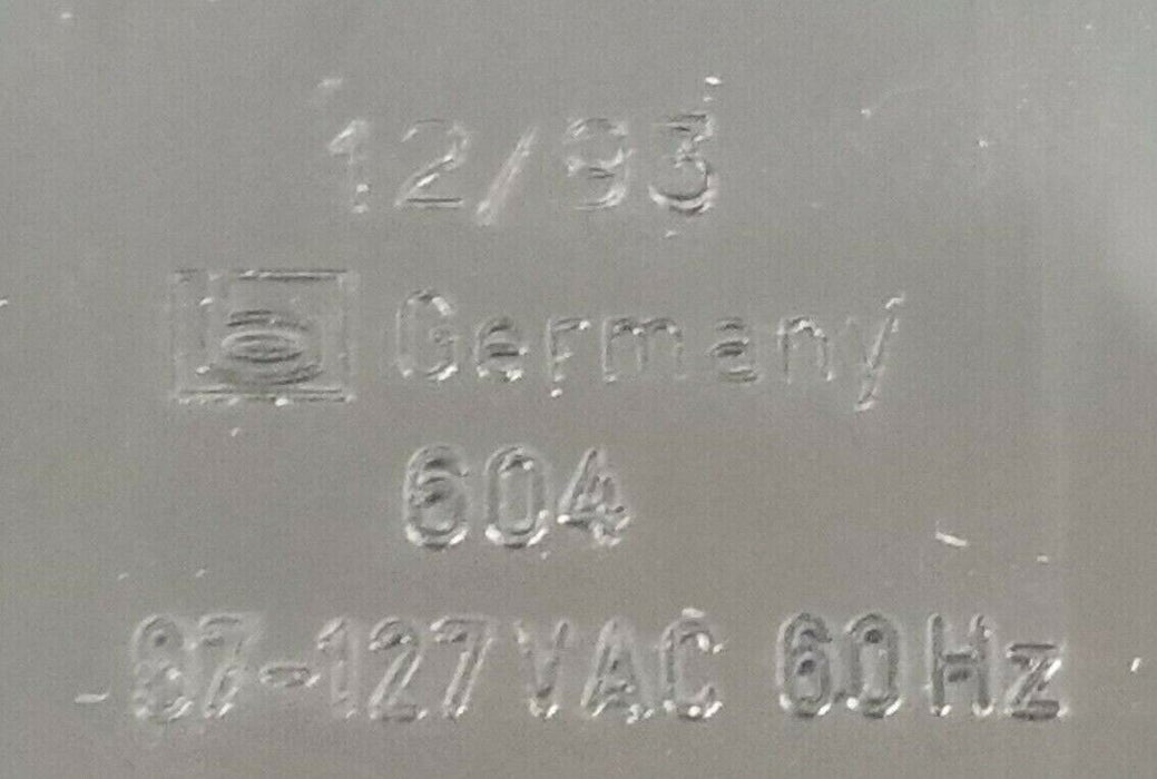 LOT OF 6 GERMANY 604 COUNTER MODULES 97-127VAC 60HZ