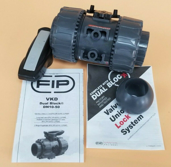 NEW GEMU 4500252127 VKD DUAL BLOCK 2-WAY BALL VALVE DN10-50, 717-32D-2-1-40