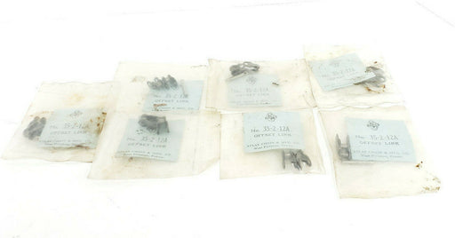 LOT OF 7 NEW ATLAS 35-2-12A OFFSET ROLLER CHAIN LINKS 35-2 35212A