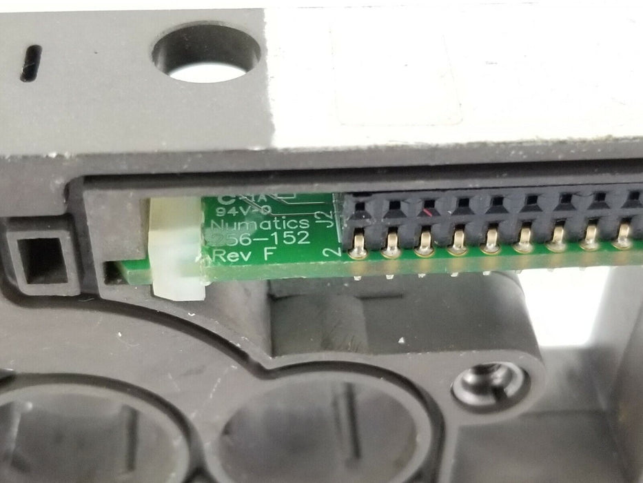 LOT OF 2 NUMATICS 006-207 MANIFOLD VALVES W/ 256-152 BOARDS