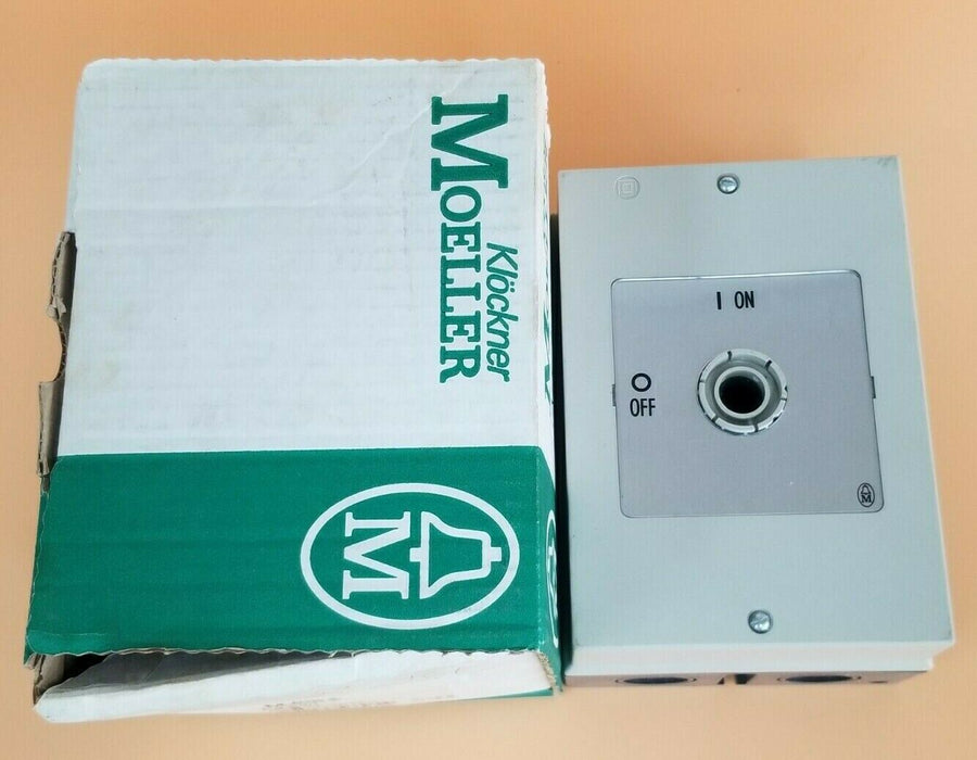 NIB KLOCKNER MOELLER P3-63/I DISCONNECT SWITCH HOUSING P3-63/I/SVB (INCOMPLETE)