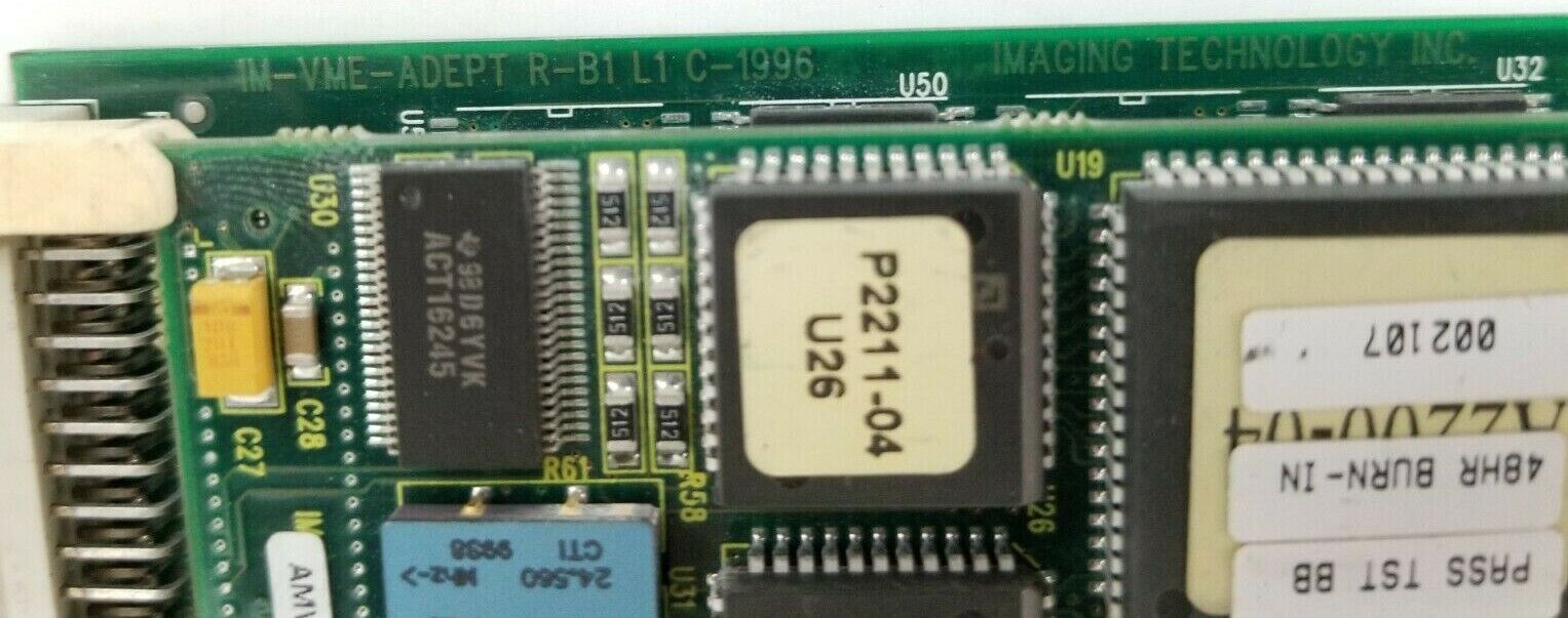 ADEPT TECH. 10332-00655R EVI PCA VME FRAME GRABBER BOARD W/ CM-CLU R-A