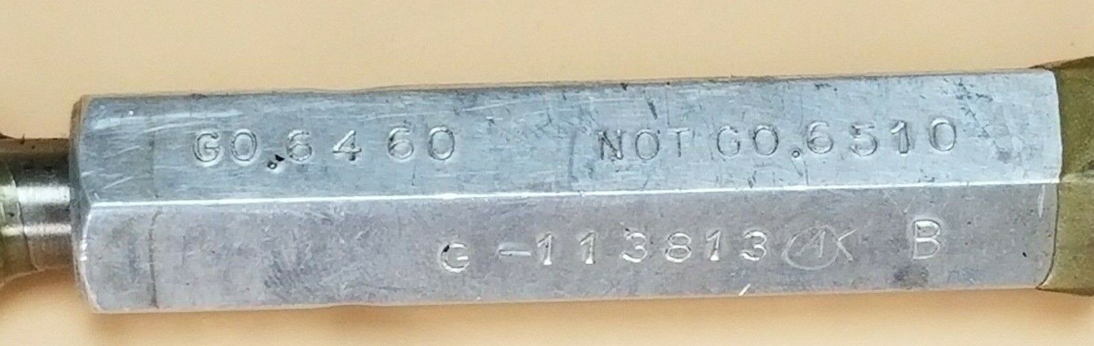 NO GO GO.6460 NOT GO GO.6510, G-113813 HALL GAUGE