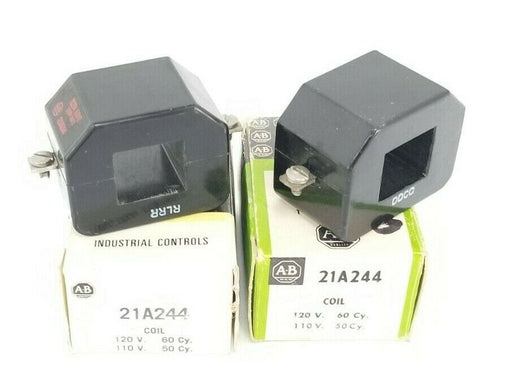 LOT OF 2 NIB ALLEN BRADLEY 21A244 COILS 110V/120V 50/60CY.