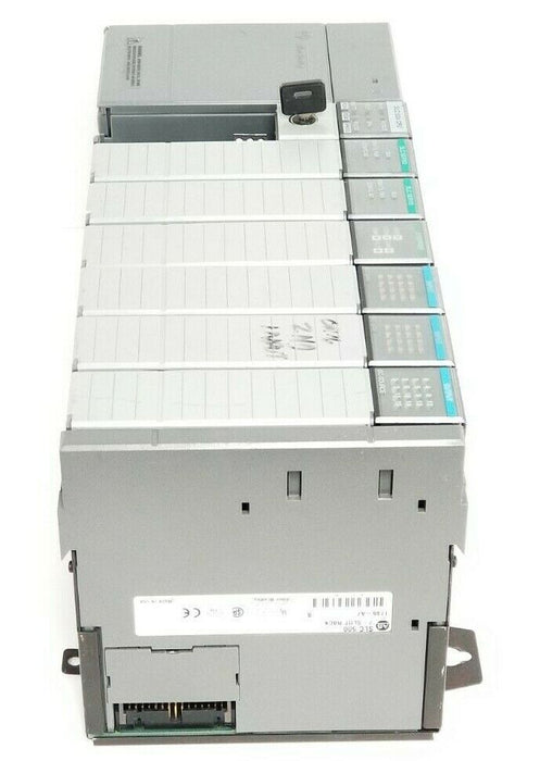 ALLEN BRADLEY 1746-A7 SER. B RACK W/ 1746-P2 , 1747-L542 , HSTP1 , HSRV , IB16