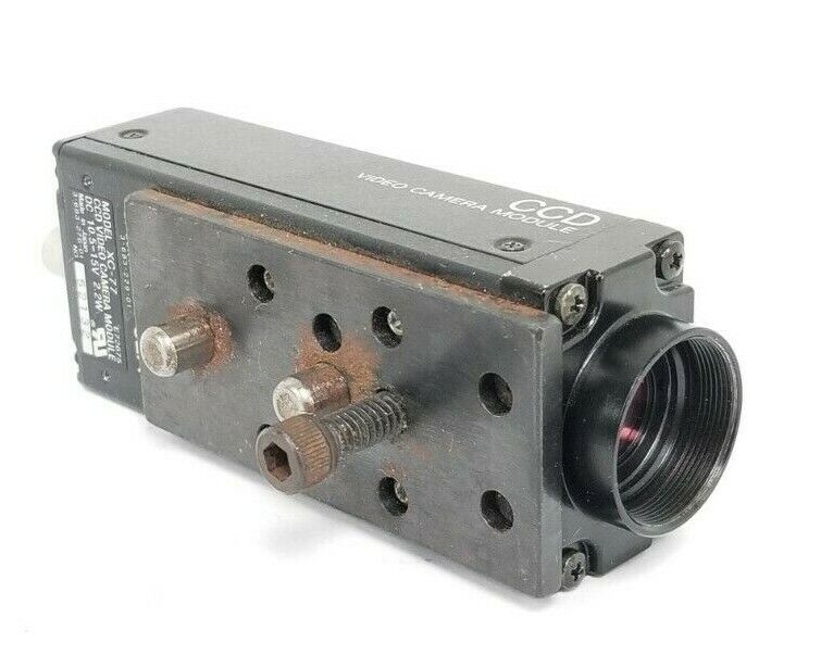 SONY MODEL XC-77 CCD VIDEO CAMERA MODULE 10.5-15VDC, 2.2W, XXC7, XC-77-2 NO CAP