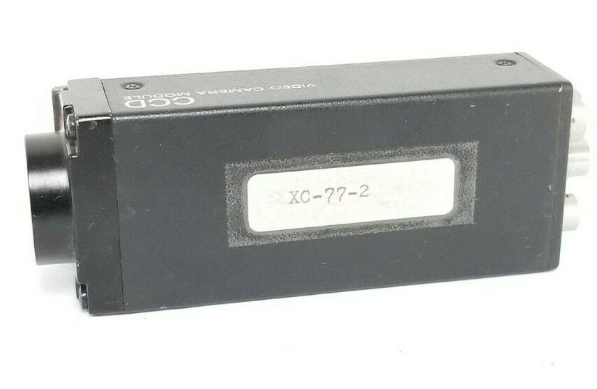 SONY MODEL XC-77 CCD VIDEO CAMERA MODULE 10.5-15VDC, 2.2W, XXC7, XC-77-2 NO CAP