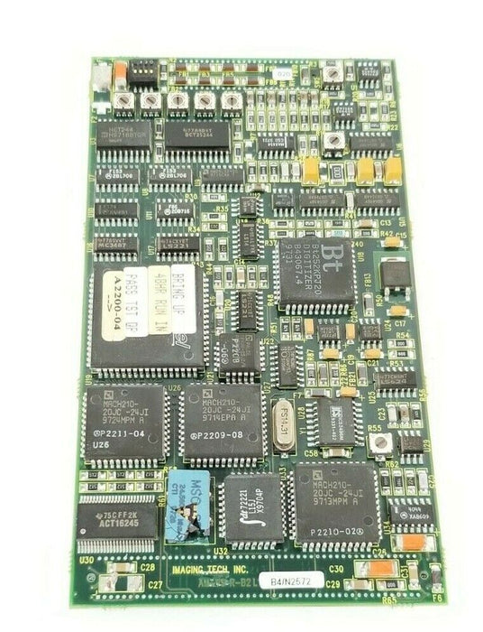 IMAGING TECH INC. AM-VS R-B2L1 CONTROL BOARD PMC B4/N2572 AM-VS R-B2 (DAMAGED)