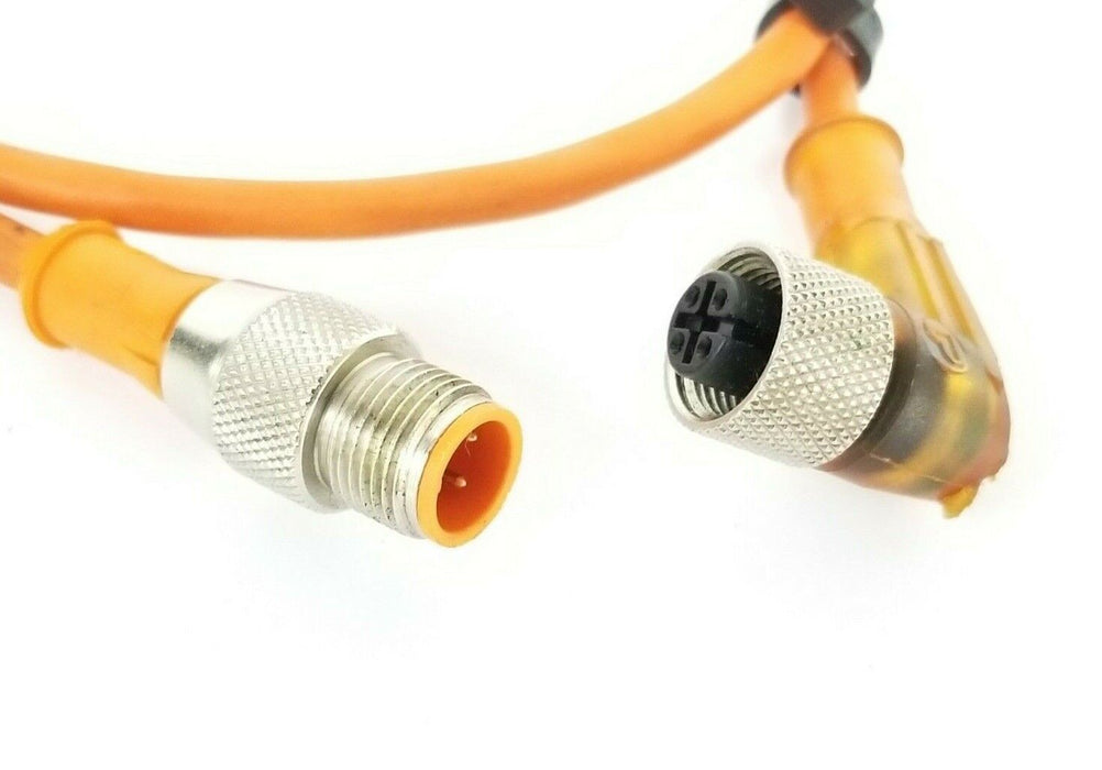 BELDEN LUMBERG RST-3-RKWT/LEDA4-3-90/0.6 CORDSET .6METER MALE TO FEMALE
