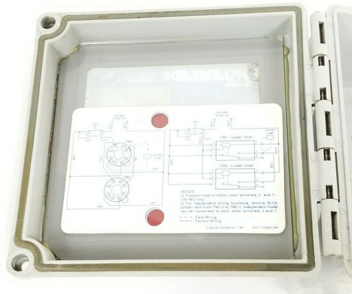 HOFFMANN A-664CHSCFGW ENCLOSURE 6.00X6.00X4.00 ECOLAB CONTROL MASTER JR