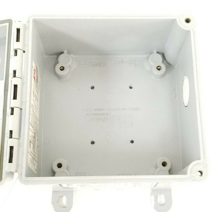 HOFFMANN A-664CHSCFGW ENCLOSURE 6.00X6.00X4.00 ECOLAB CONTROL MASTER JR