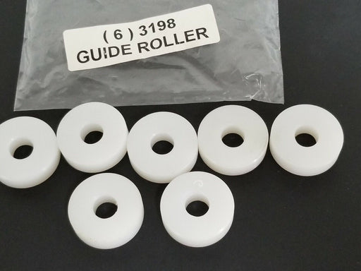 LOT OF 7 NEW GENERIC F-3198 GUIDE ROLLERS AAA2-6B2