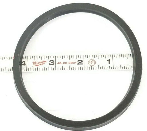 LOT OF 12 GENERIC EEE2-7F2 GASKETS BLACK 4'' I.D. 4-1/2'' O.D.