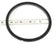 LOT OF 12 GENERIC EEE2-7F2 GASKETS BLACK 4'' I.D. 4-1/2'' O.D.