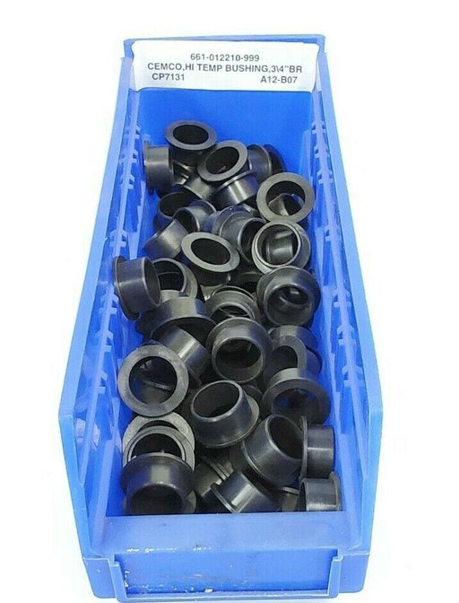 LOT OF 106 NEW CEMCO 661-012210-999 HI TEMP BUSHINGS 3/4''