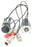 LOT OF 2 DANAHER MOTION AKM22E-ESC2R-02 SERVOMOTORS 320VDC 2.7 ARMS 8000RPM