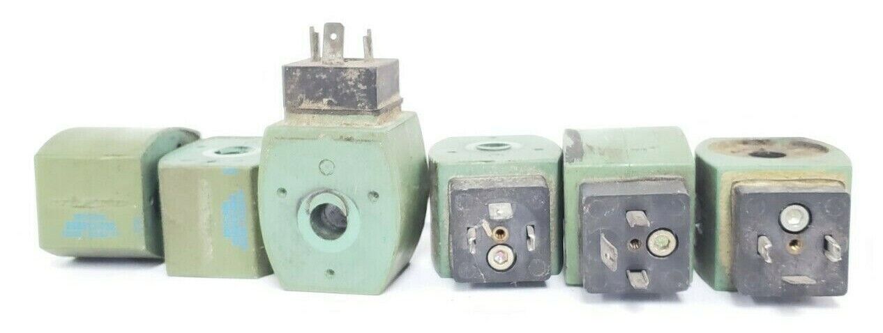 LOT OF 6 ASCO MP-C-086 SOLENOID COILS 238212-032 120/60 110/50 FT