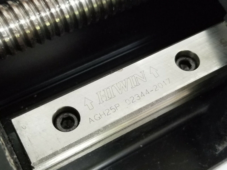 INDUSTRIAL CONTROL DEVICES CO. PT-POW27 LINEAR GUIDEWAY ASSEMBLY PT-P0W27