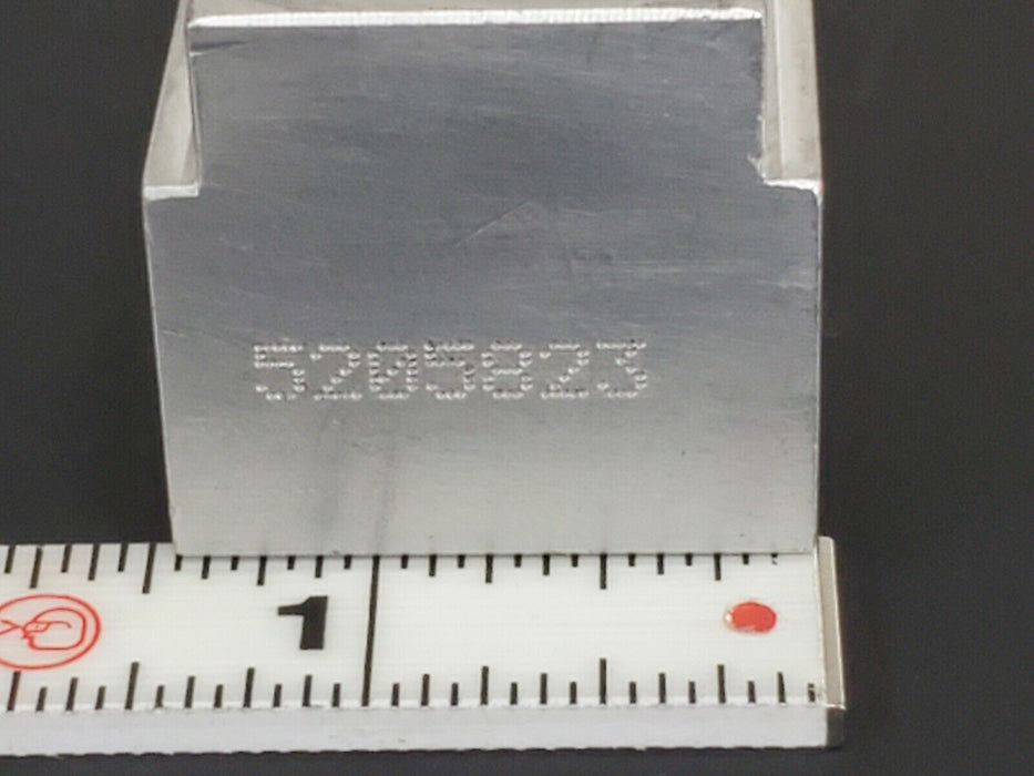 LOT OF 3 REIS GmbH 5205823 GRIPPER JAWS F. RUBBER 40X40X73 SKR 17217-120D