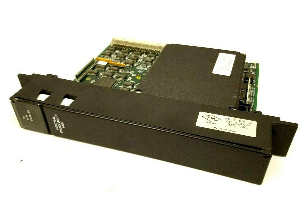 GE FANUC IC697CPU771R CPU MODULE W/ IC697MEM713B 64KB CMOS MEMORY IC697CPU771