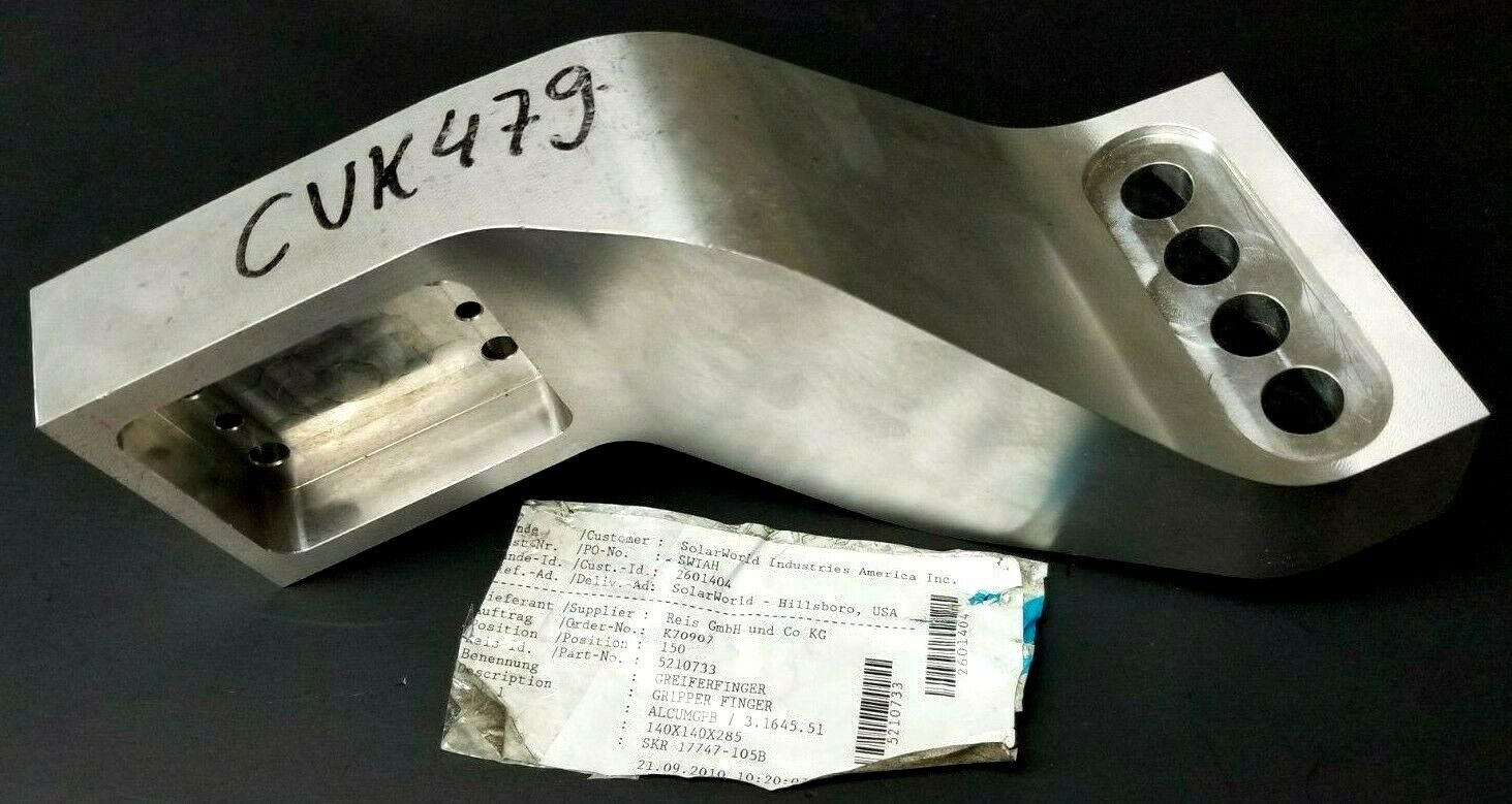 NEW REIS GmbH & CO. 5210733 GRIPPER FINGER ALCUMPB / 3.1645.51 140X140X285