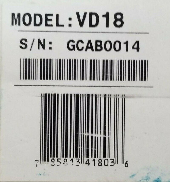 NIB RARITAN MODEL: VD18 VIDEOSHARE CONSOLE 115V/230V 60/50HZ .5A/.25A CMV1MP