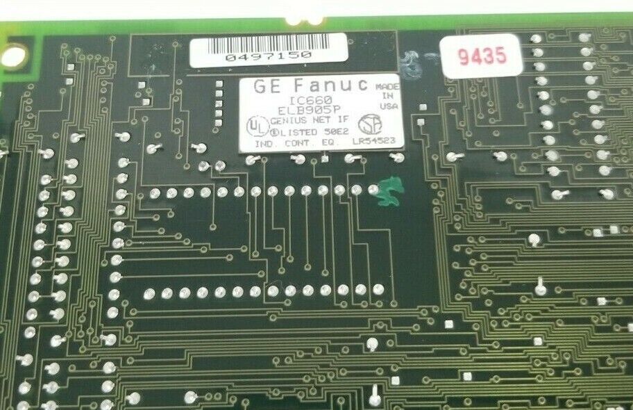 GE FANUC IC660ELB905P GENIUS NET IF MODULE 44A731604-G01 44A731605-001R00/0