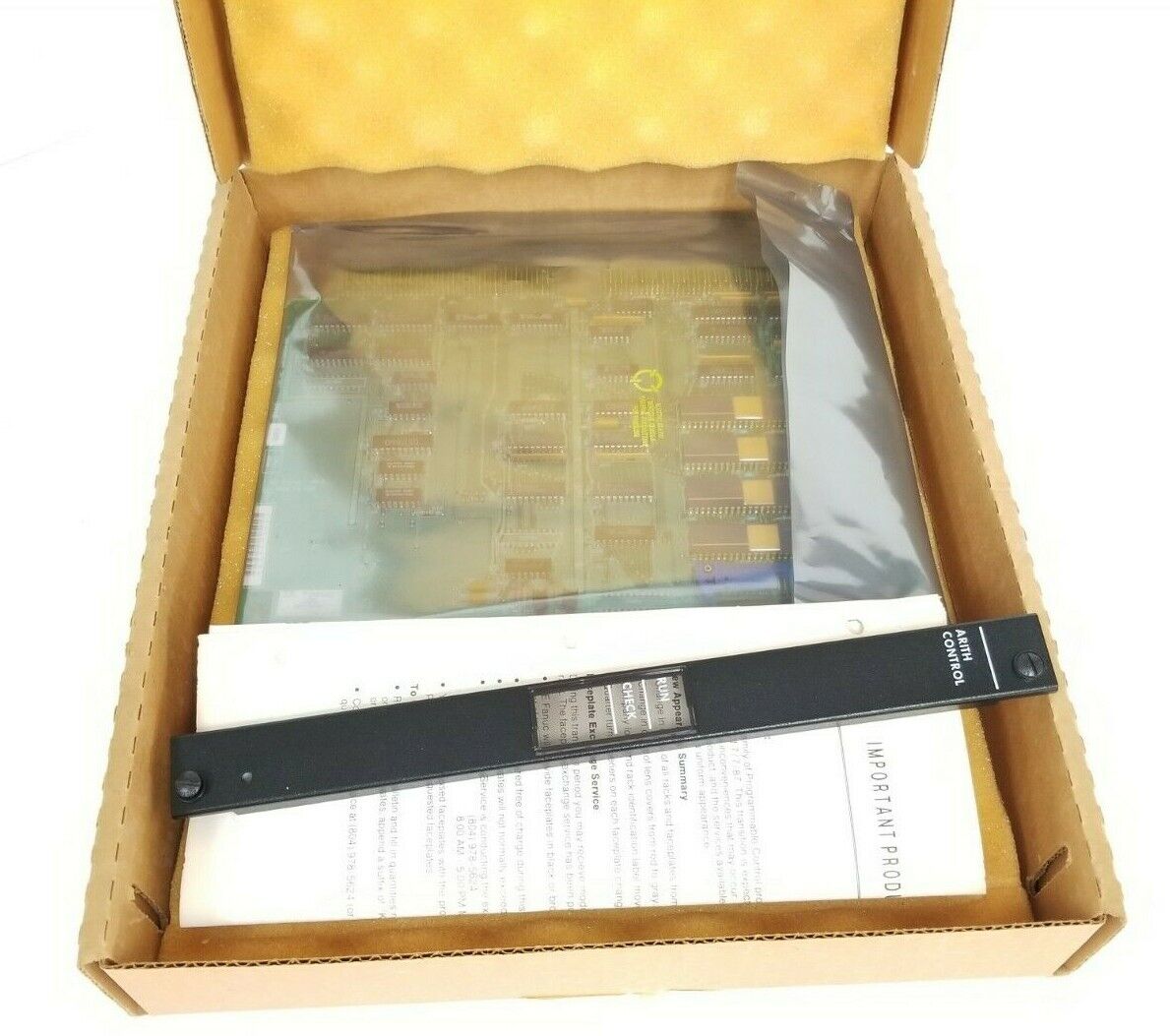NIB GE FANUC IC600CB524K ARITHMETIC CONTROL MODULE ALU3 44A720733-G01 IC600CB524