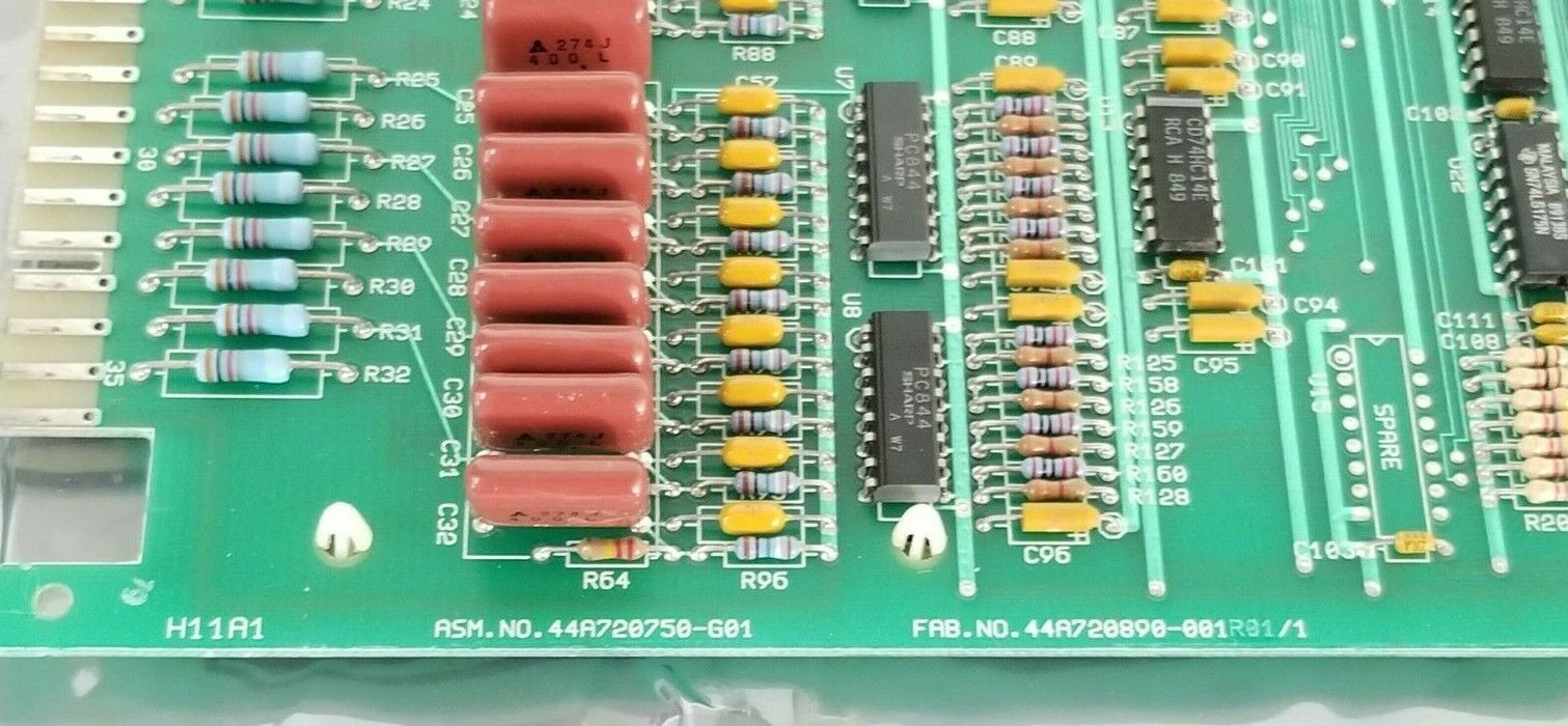 GE FANUC IC600BF832K INPUT MODULE 115VAC ASM. NO. 44A720750-G01 (REPAIRED)