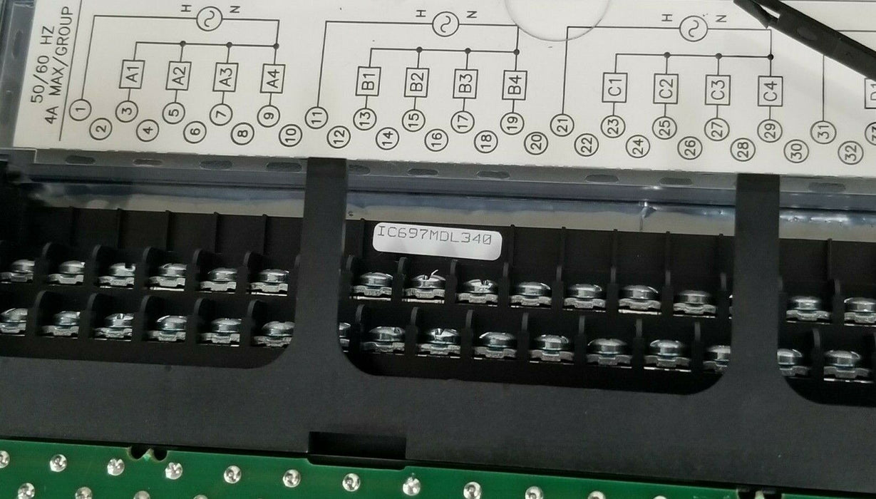 GE FANUC IC697MDL340 OUTPUT MODULE D5B7A2 44A731616-G01 (REPAIRED)