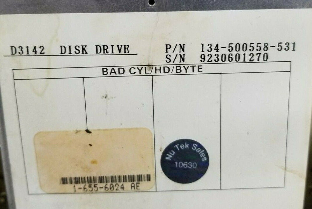 ADVANTAGE ELECTRONICS 3-424-2054A STORAGE MODULE REV. 10 GT3 134-500558-531