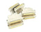 LOT OF 6 DI/TE CONNECTIVITY DG-37 D-SUB CONNECTORS 37-PIN MALE DG37