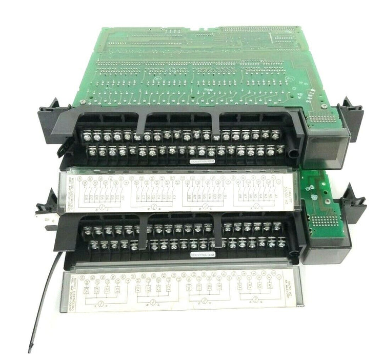 LOT OF 2 GE FANUC INPUT / OUTPUT MODULES IC697MDL340 & IC697MDL250