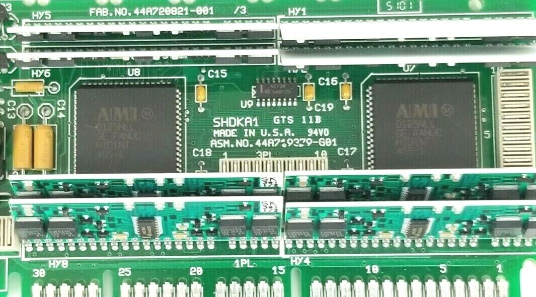 GE FANUC 44A719379-G01 GENIUS CONTROL BOARD SHDKA1 44A720821-001R03/3