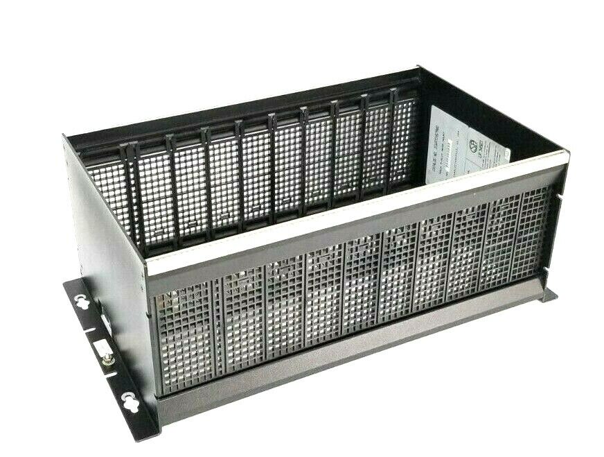 GE FANUC IC697CHS790D REAR MOUNT SLOT RACK 9-SLOT W/ 44A724845-G01 BACKPLANE