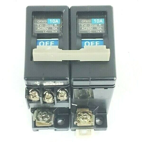 FUJI ELECTRIC CP32D-10A CIRCUIT BREAKER 10AMP 250V, CP32D10A