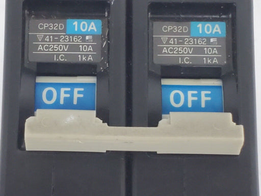 FUJI ELECTRIC CP32D-10A CIRCUIT BREAKER 10AMP 250V, CP32D10A