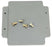 ALLEN BRADLEY 135274 FACE PLATE/COVER FOR BEZEL