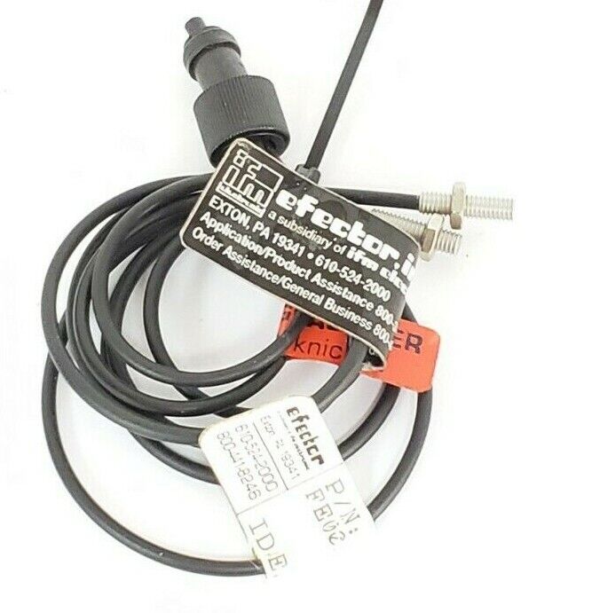 IFM EFECTOR FE-00-P-A-M4/2M PHOTOELECTRIC THROUGH BEAM M4 96MM, FE00PAM4
